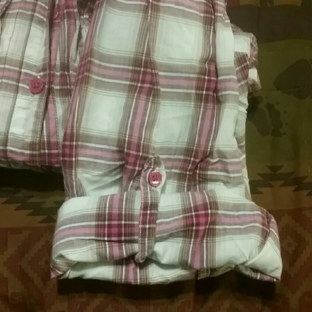 Multicolored Button Down Top - image 3